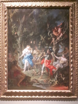 The meeting of Dido and Aeneas in the Underworld, oil on canvas