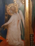 Maestro Francesco (ambito di Andrea Orcagna)(Firenze, 1363 ca.) St. Paul enthroned and other saints, Venice, Galleria Cini