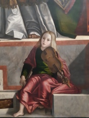 Vittore Carpaccio (ca. 1460-1526), Presentation of Christ at the Temple (detail) Venice, Gallerie dell'Accademia