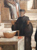 Lazzaro Bastiani (1425/30-1512) "Offerta della reliquia della Croce ai confratelli della Scuola di San Giovanni Evangelista" (detail); Venice, Gallerie dell’Accademia